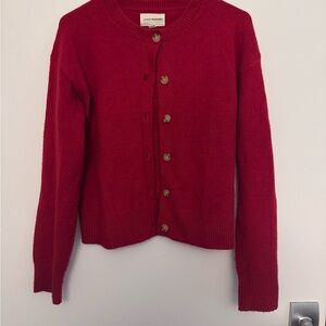Lucky Brand Red Women's Cardigan
